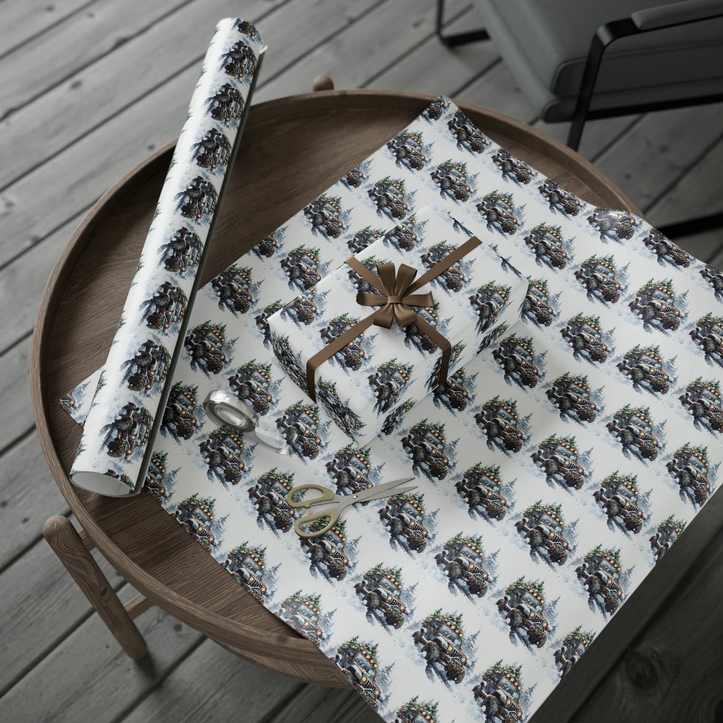 Jeep Gift Wrap, Christmas Wrapping Paper