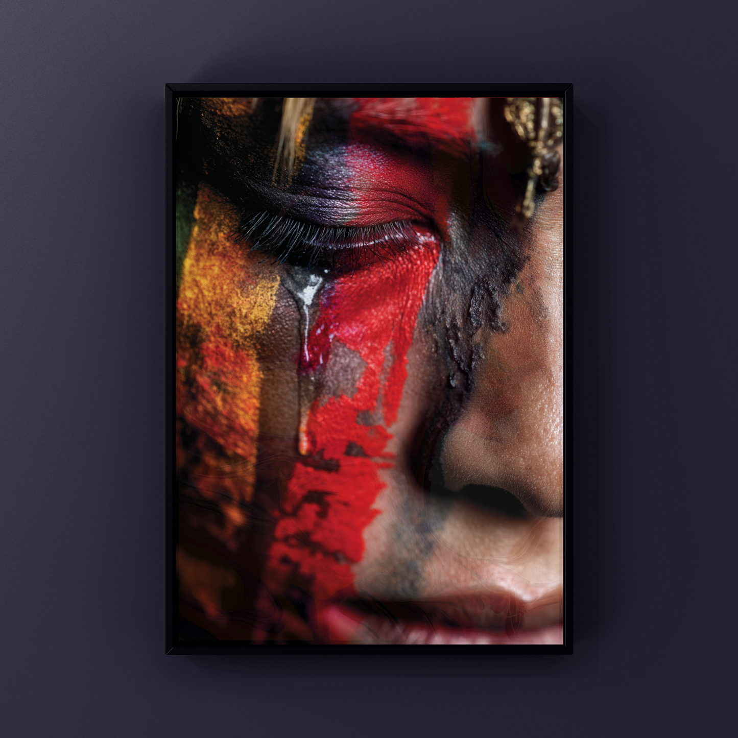 Tears of Resistance Wall Art - 11x14 in poster