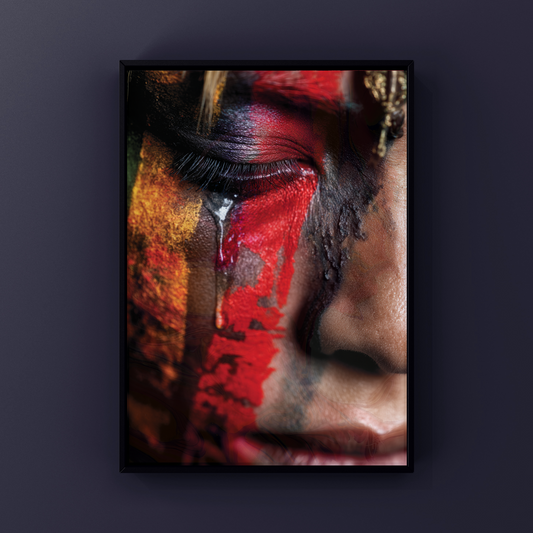 Tears of Resistance Wall Art - 11x14 in poster