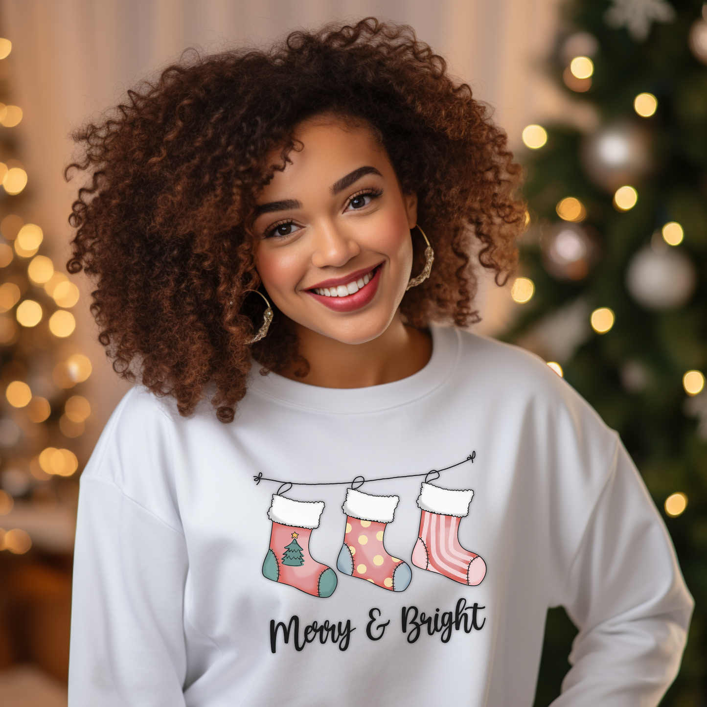 Christmas Sweatshirt and Sticker Mystery Box