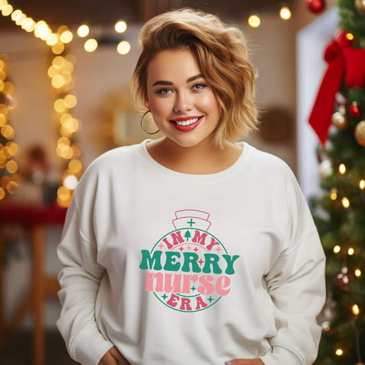 Nurse Era Christmas Sweatshirt