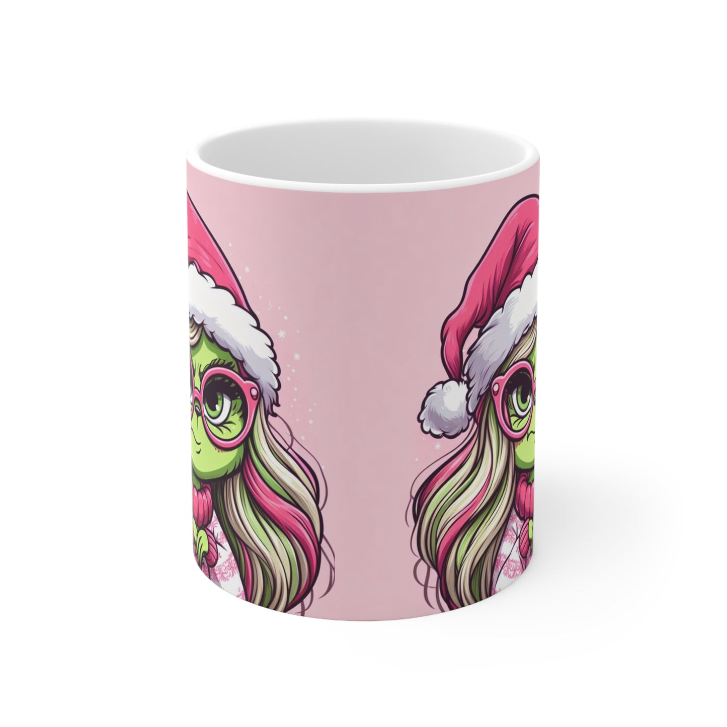 Grinch Inspired Ceramic Mug 11oz | Grinch Coffee Mug | Christmas Coffee Mug | Christmas Gift for Her | Grinch Christmas Gifts