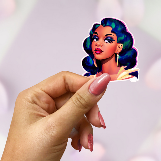 Desirae Vinyl Sticker