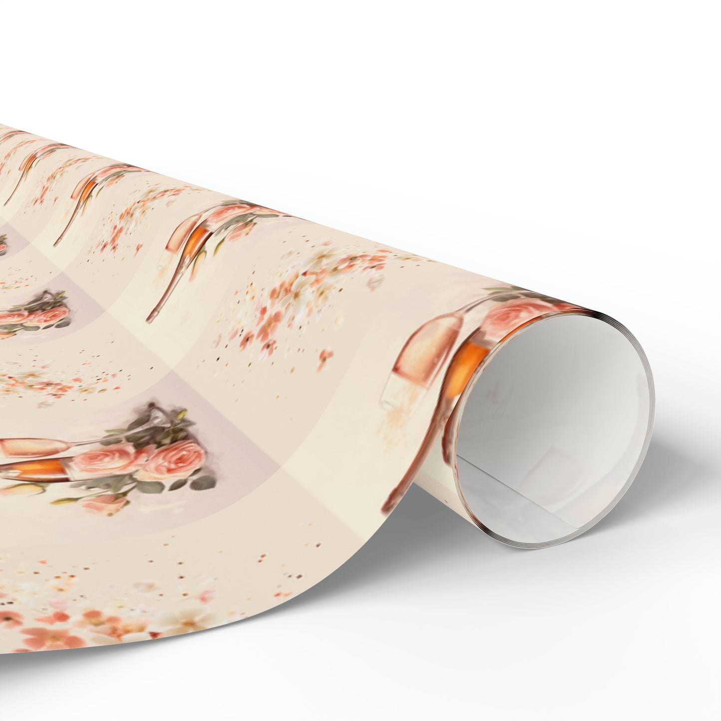 Champagne Wedding Wrapping Paper