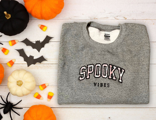 Spooky Season Sweatshirt - Embroidered