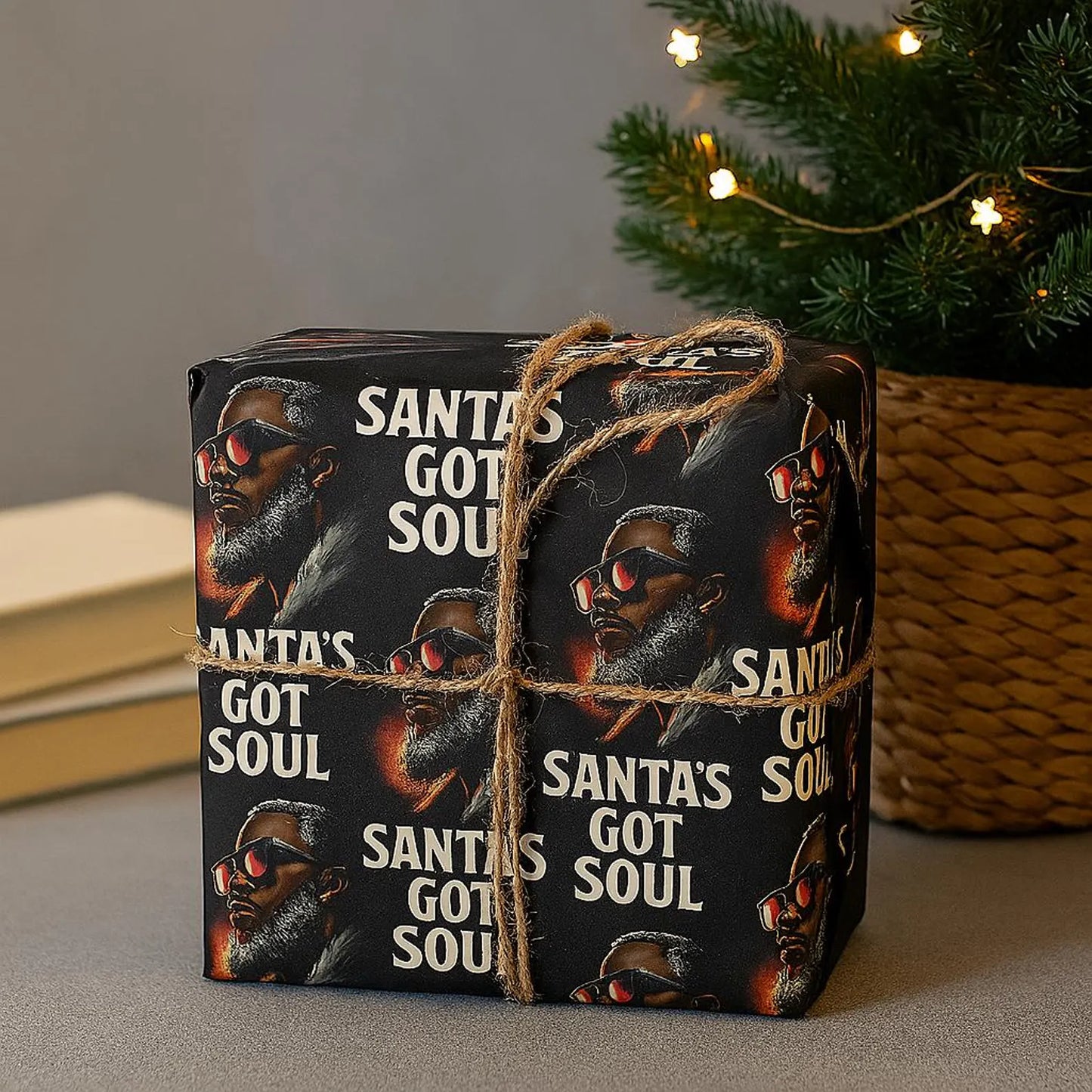 Santa's Got Soul Wrapping Paper