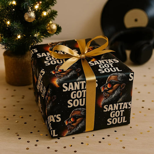 Santa's Got Soul Wrapping Paper