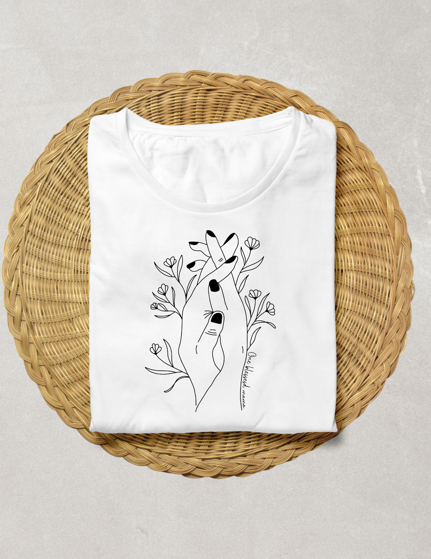 Abstract hands - short sleeve