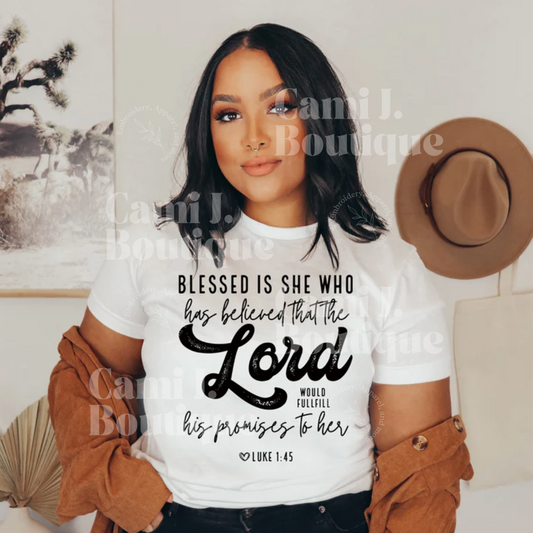 Blessed Is She Shirt